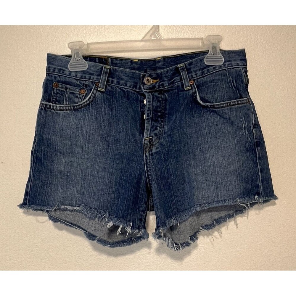 Lucky Brand Jeans Cut Off Denim Shorts Women’s Size 29 Summer Western Streetwear